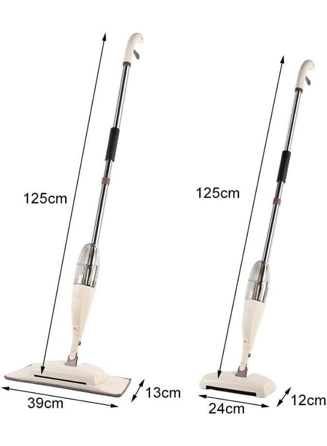 ممسحة أرضيات باركيه 3 في 1 مع بخاخ تعقيم ومكنسة يدوية – تنظيف عملي وسريع للأرضيات - Image 2